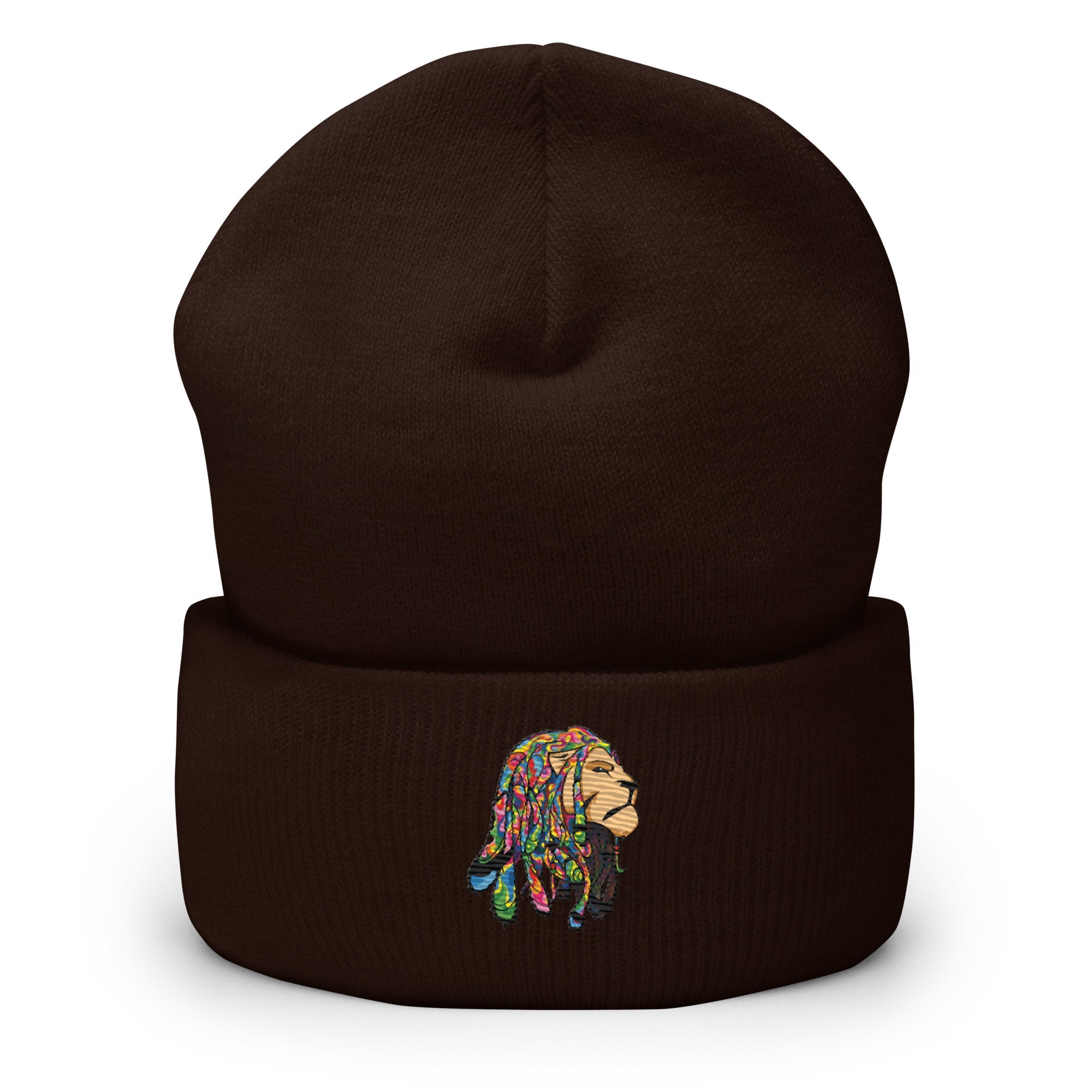 Lion Locs Cuffed Beanie
