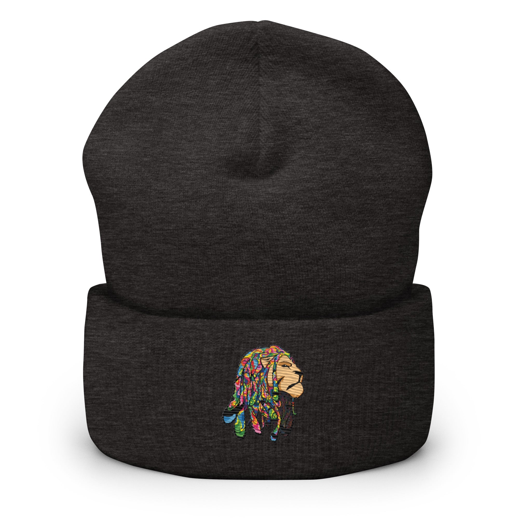 Lion Locs Cuffed Beanie