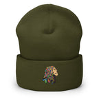 Lion Locs Cuffed Beanie