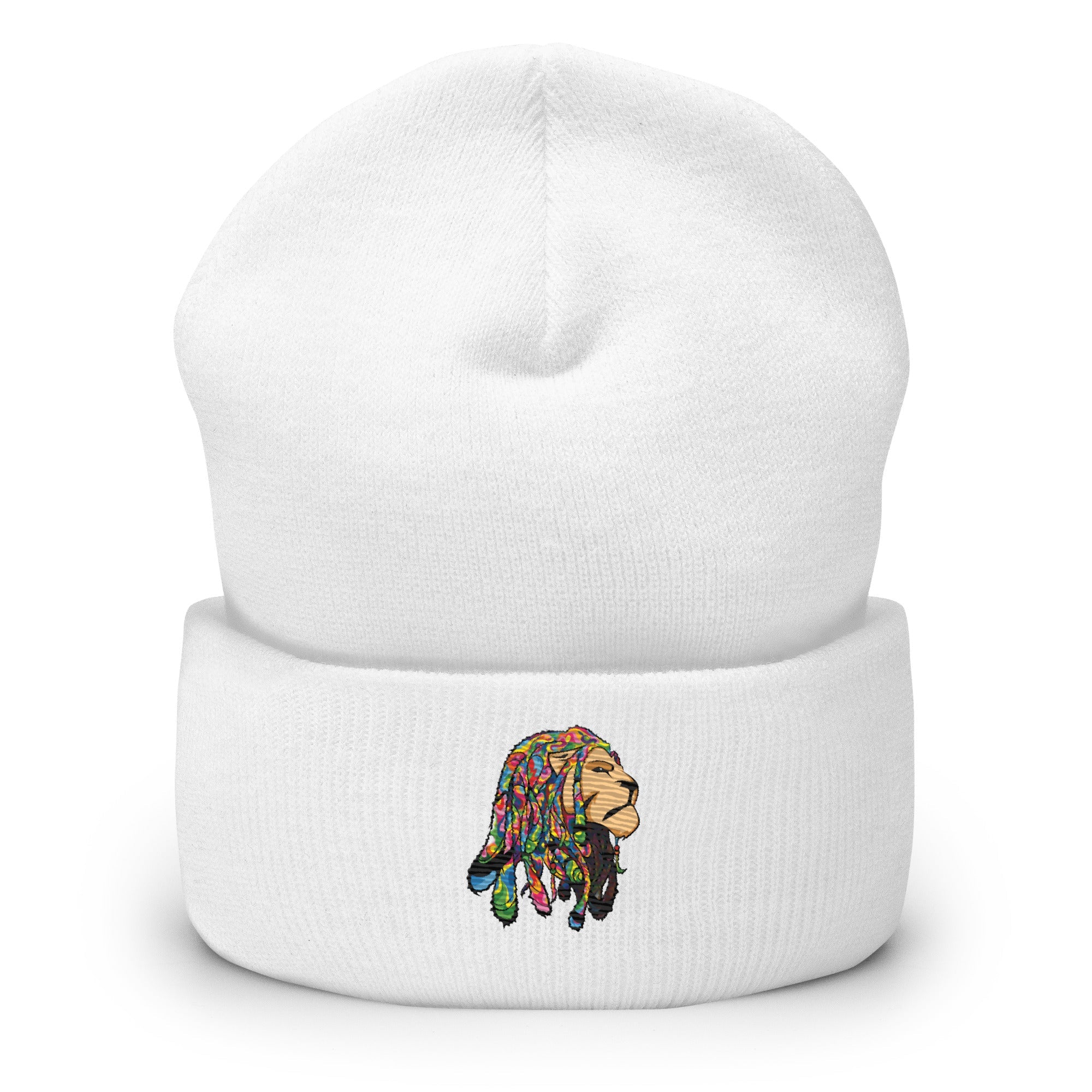 Lion Locs Cuffed Beanie