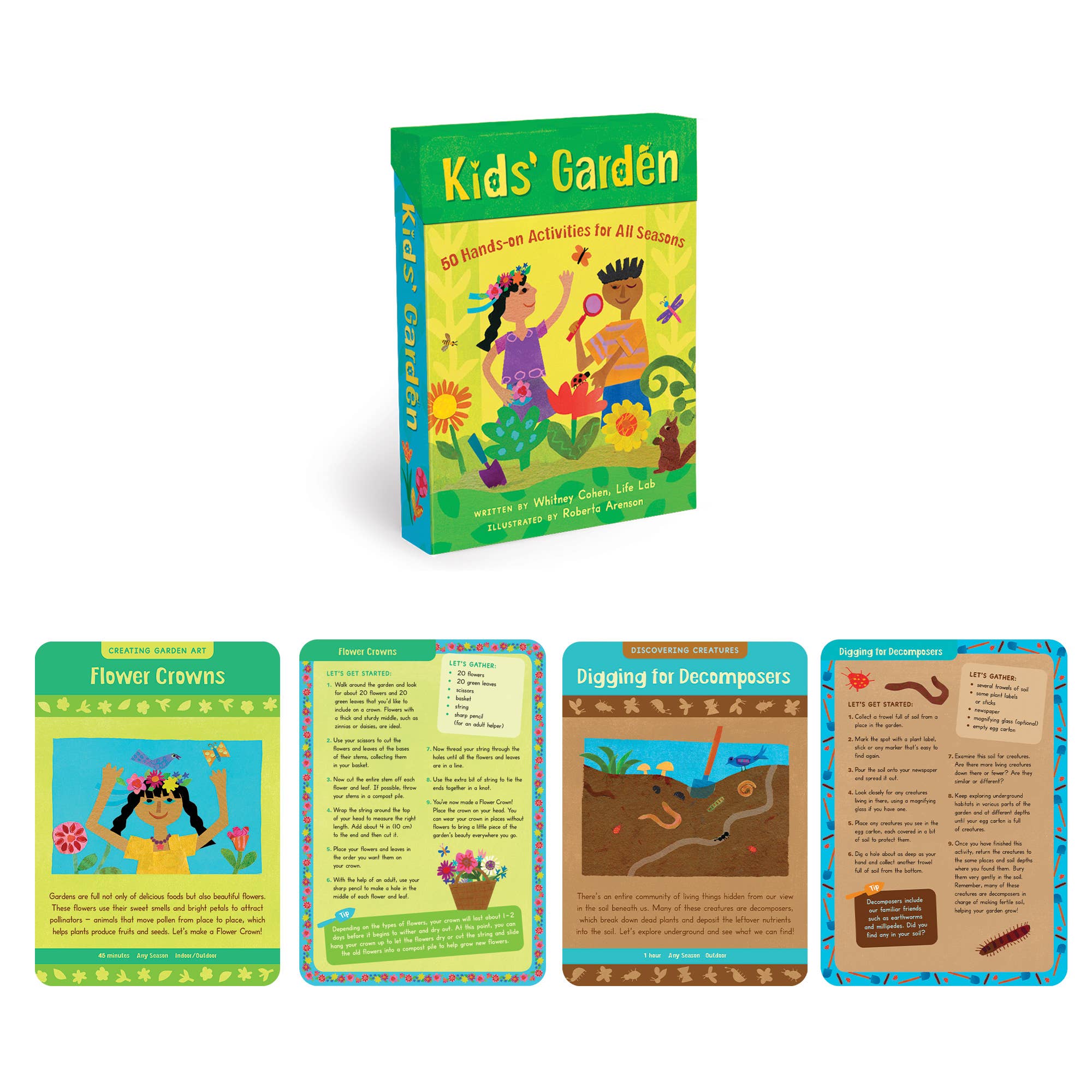 12-copy Activity Decks Display