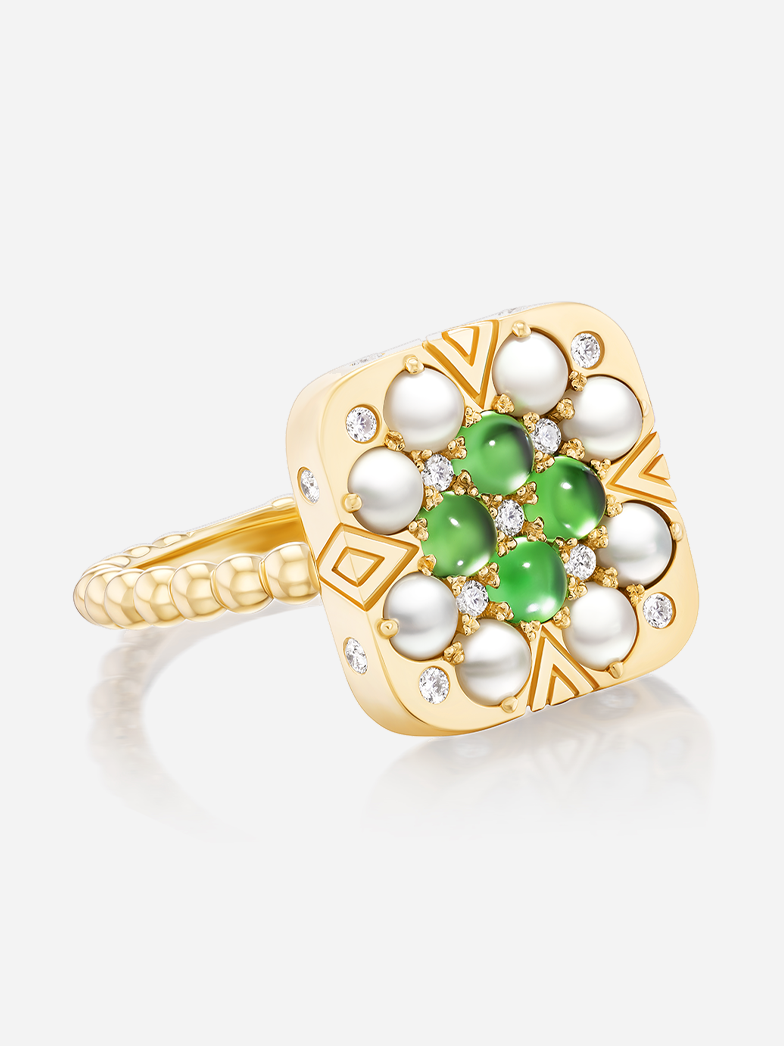 Granny Squares "Dorothy" Mini Ring