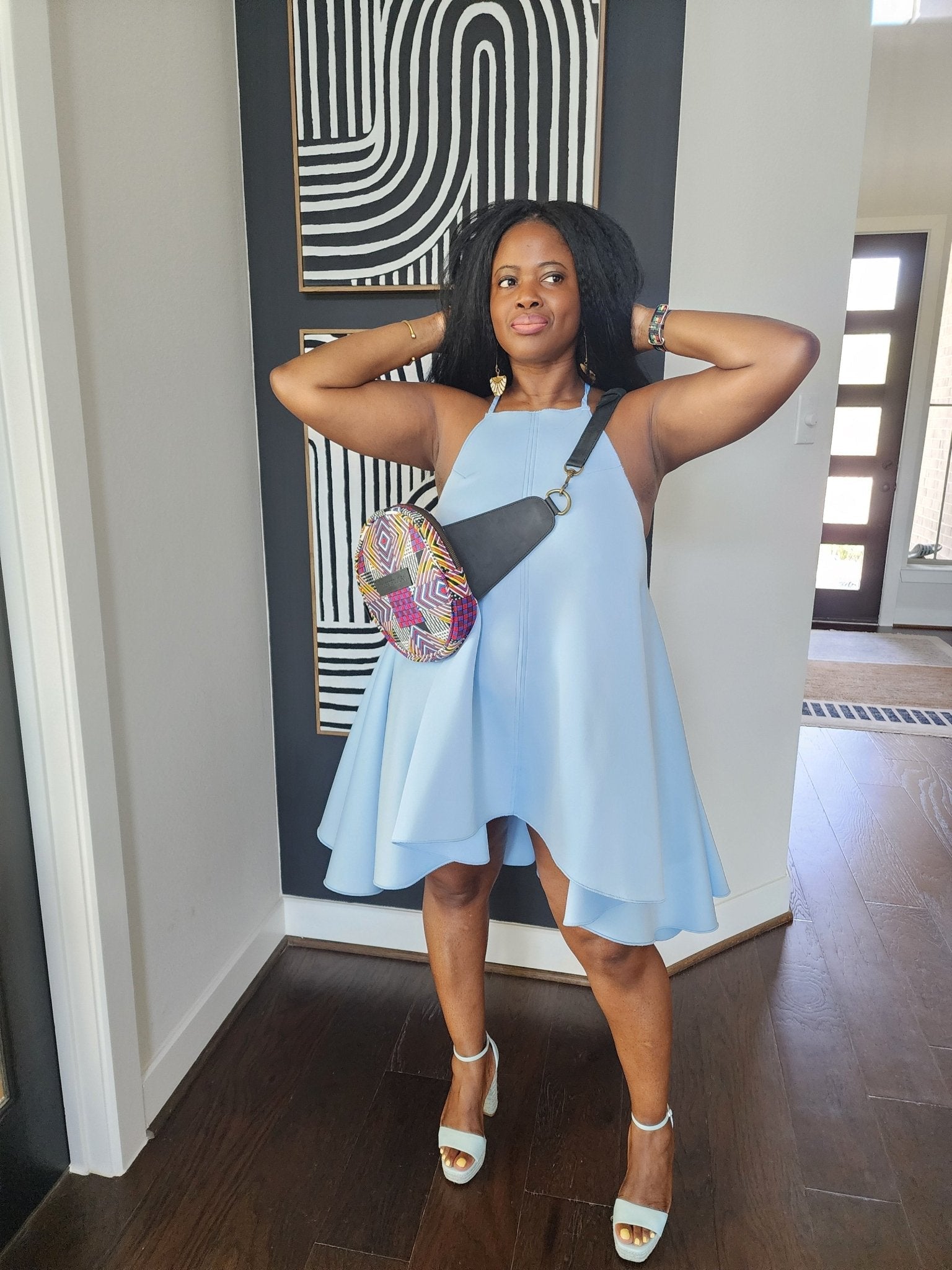 Duara Crossbody/Belt Bag - Zanzibar - TAN LEATHER