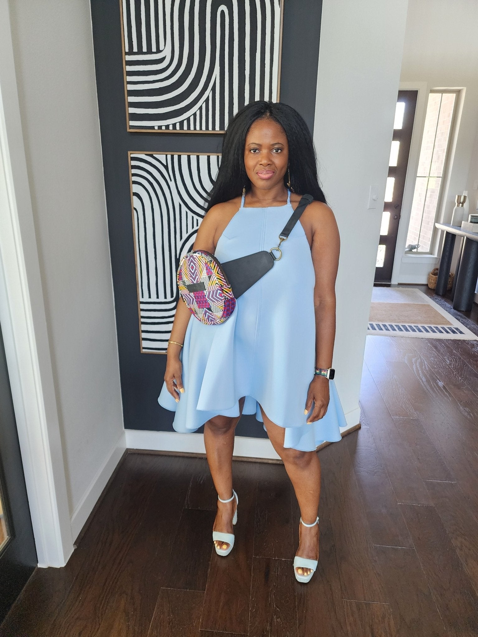 Duara Crossbody/Belt Bag - Zanzibar - TAN LEATHER