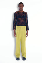 Classic Trousers With Pleat