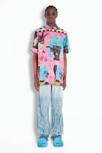 Pink Heads Shortsleeve Shirt