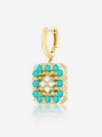 Granny Squares "Esther" Drop Huggie