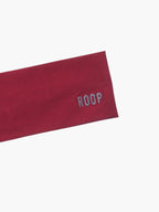 Jennifer headband in Evie Joynes burgundy