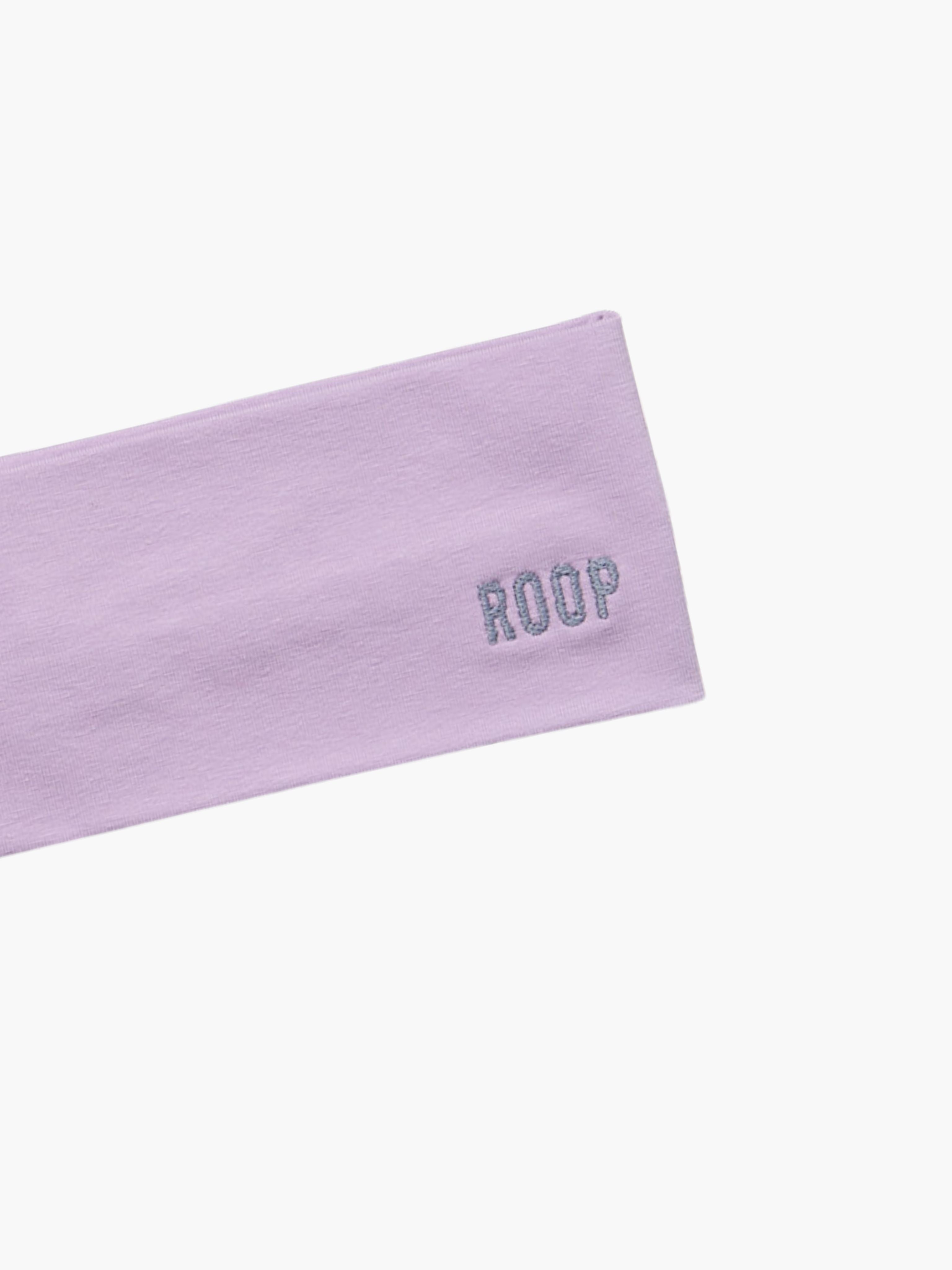 Jennifer headband in Evie Joynes lilac