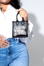 MICRO SHOPPER: BLACK PATENT