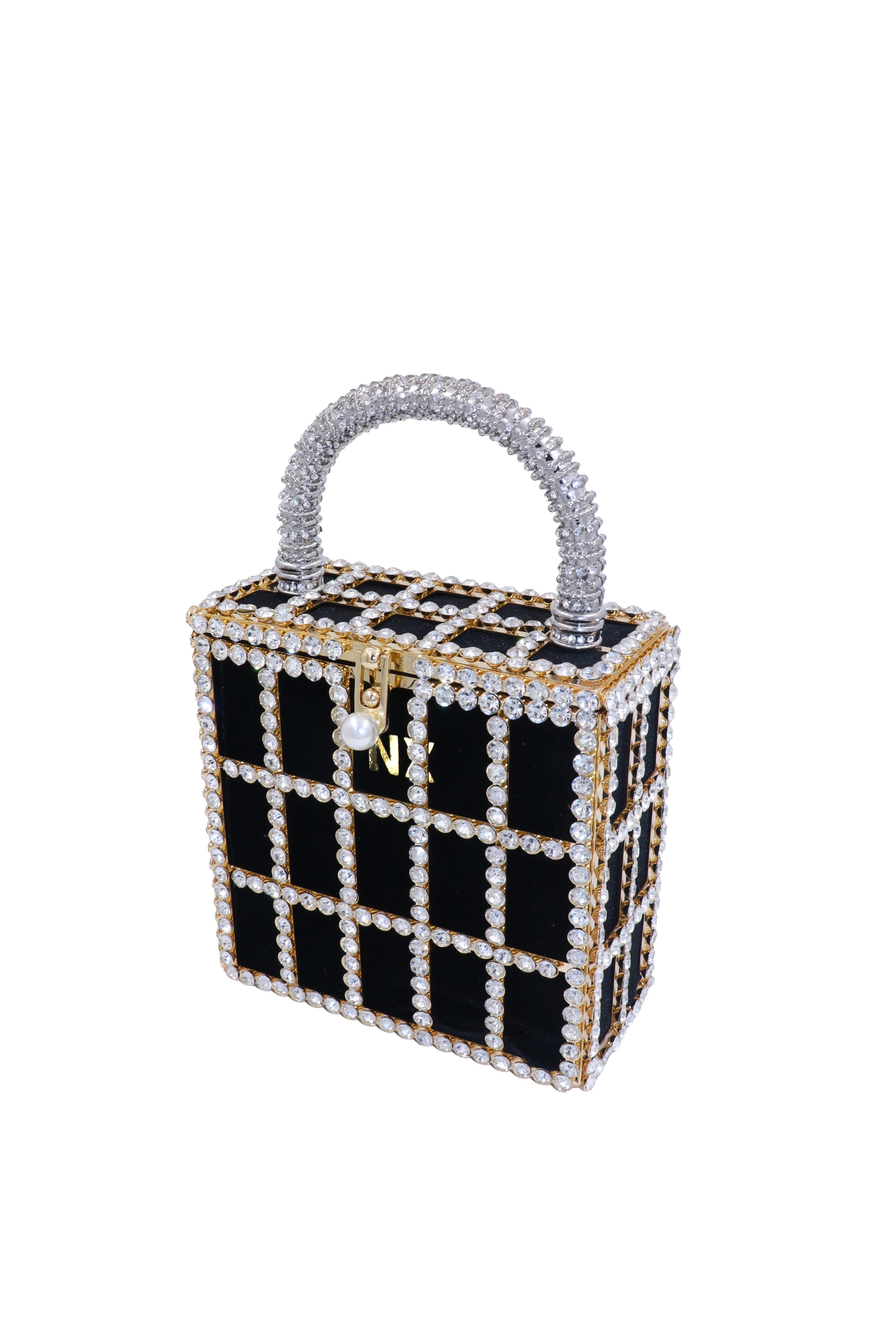 Princess diamond cut mini bag