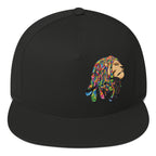 Lion Locs Flat Bill Hat Snapback