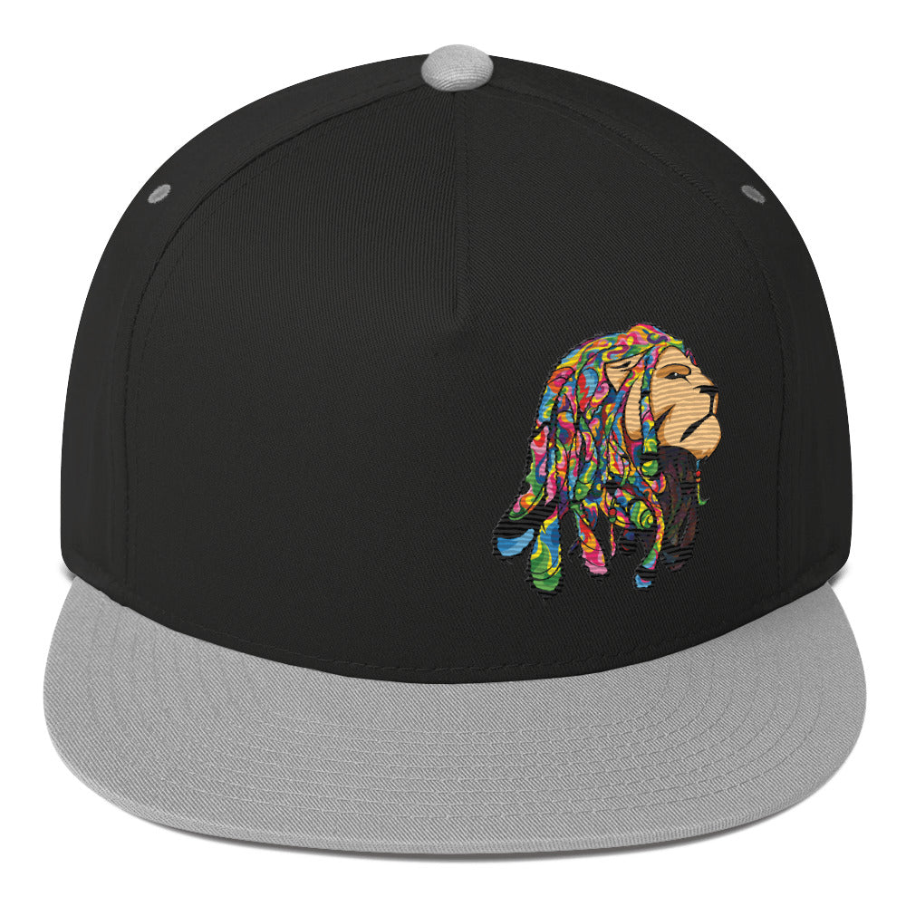 Lion Locs Flat Bill Hat Snapback