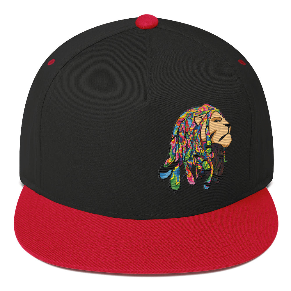 Lion Locs Flat Bill Hat Snapback