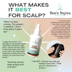 Scalp Relief Solution & Gentle Biome-Friendly Facial Fluid: Prebiotic + AHA + BHA