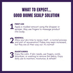 Good Biome Seborrheic Scalp Solution and Prebiotic Scalp Oil Bundle