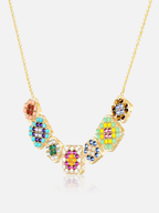 Granny Squares Geraldine Pendant Necklace