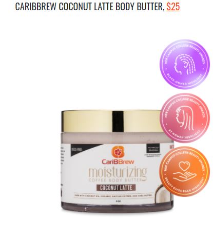 Coconut latte body butter