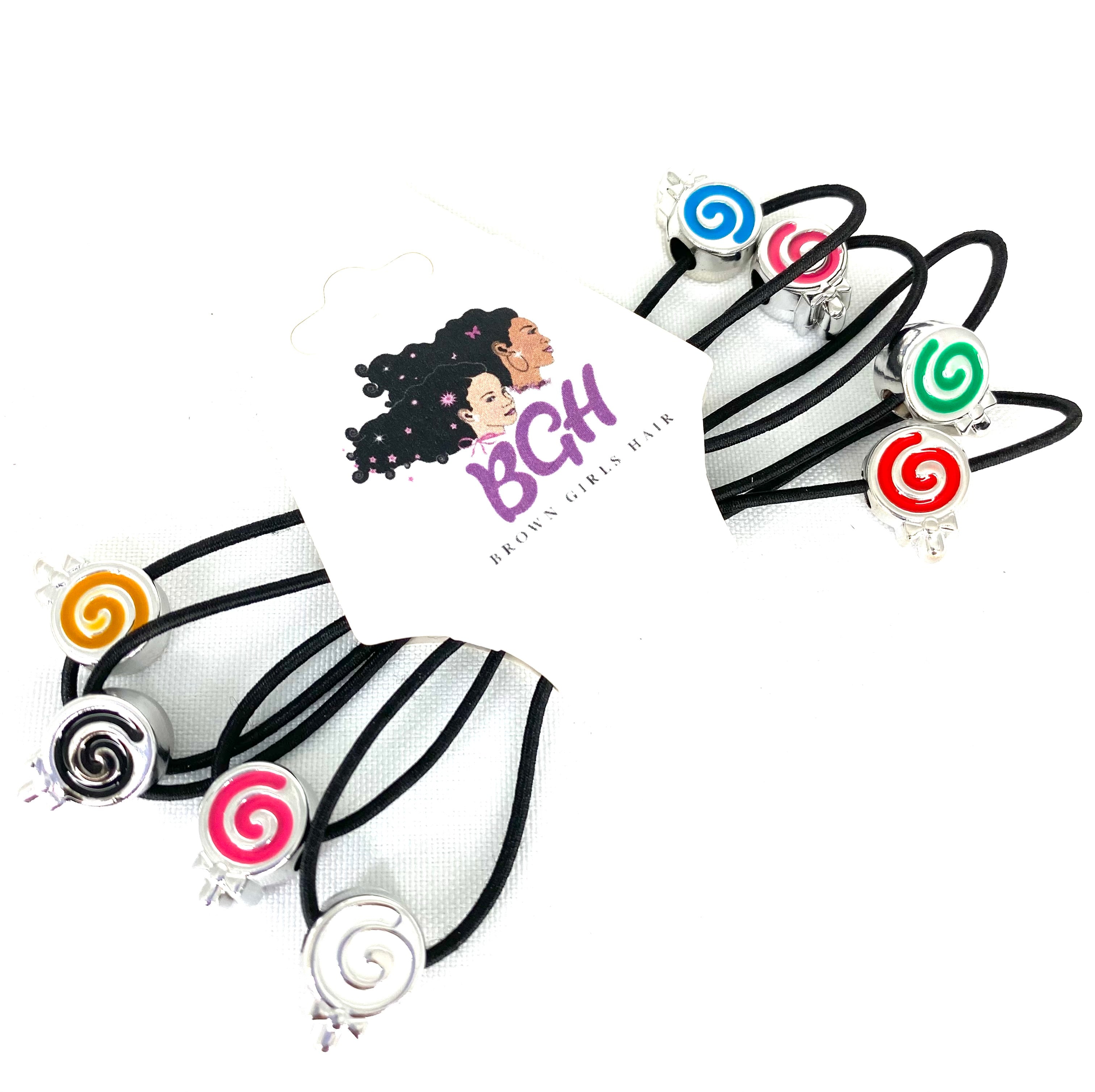 Brown Girls Hair® Lollipops Ponytail Holders