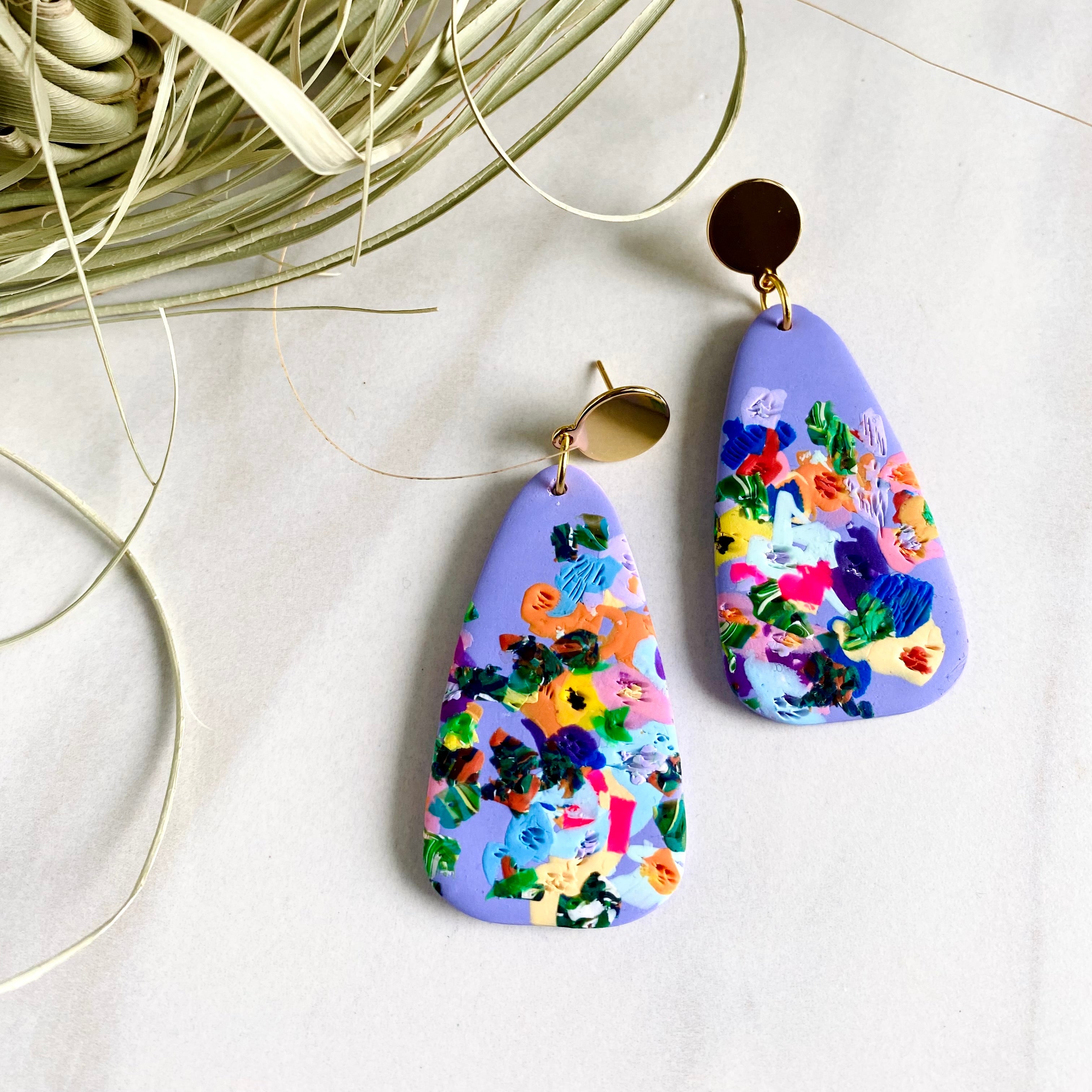 Scarlet // Garden Print Lavender