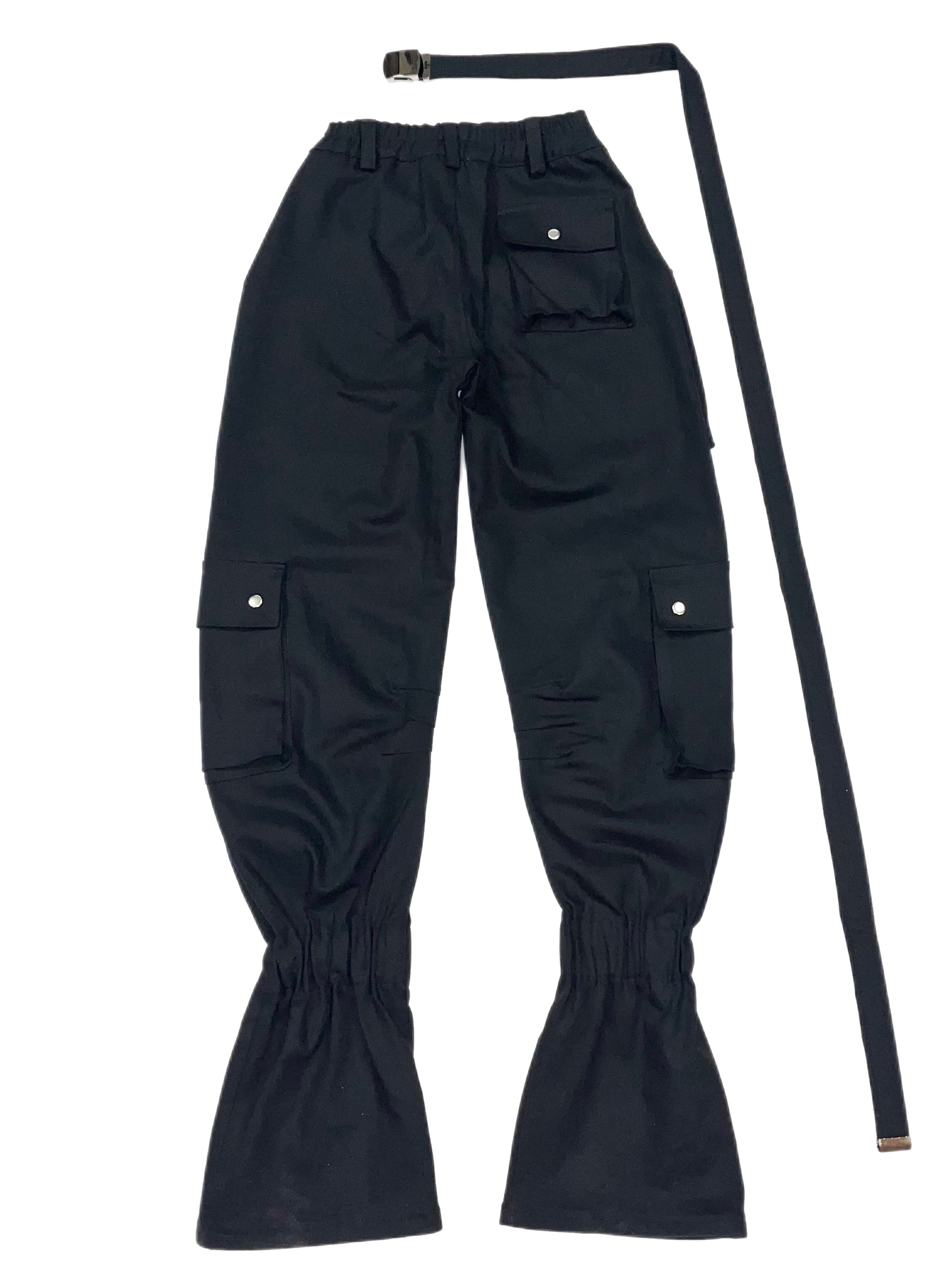 Nina Denim Cargo Pants