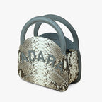 ADARA TACO  GREY OMBRÉ PYTHON