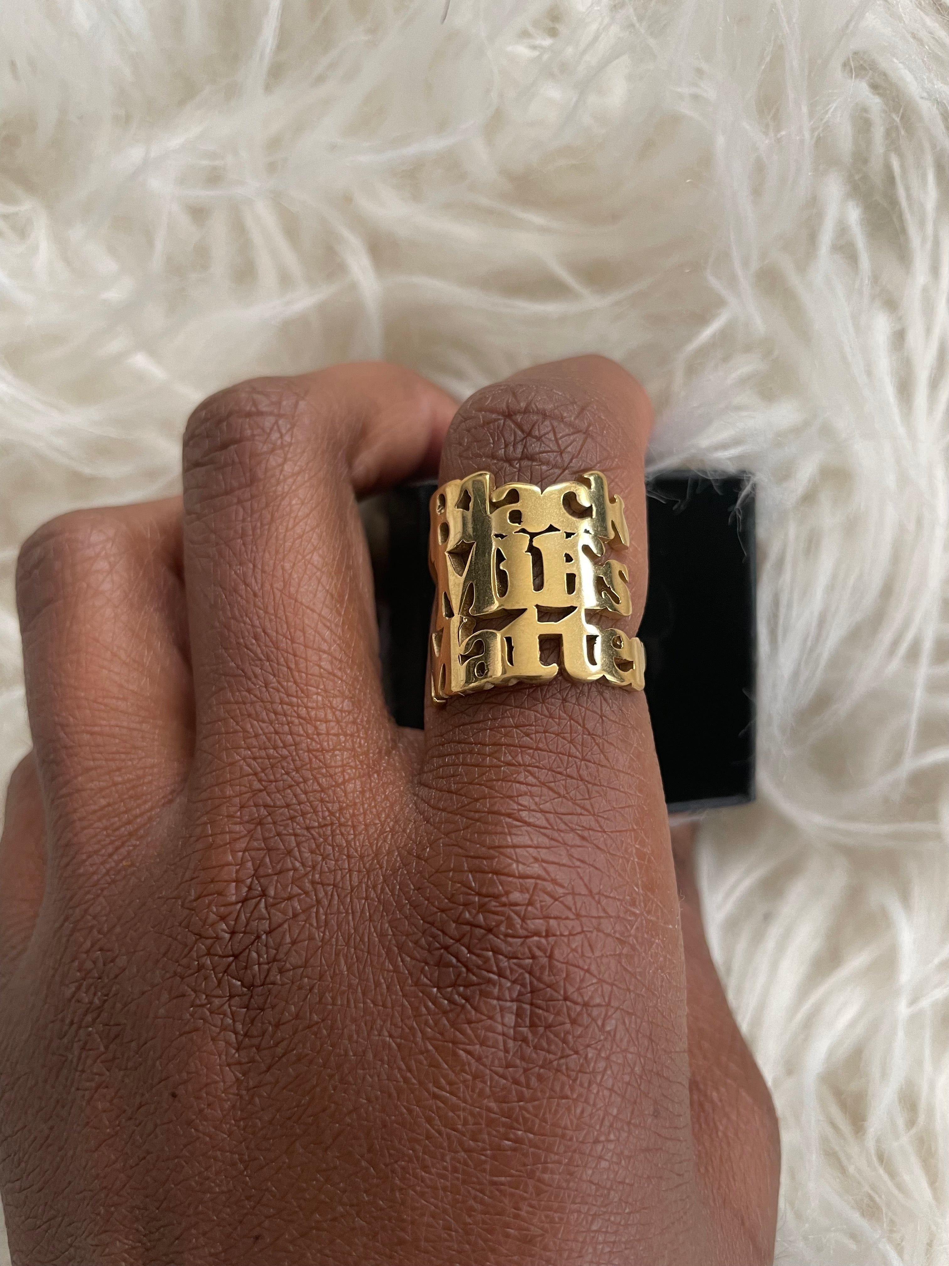 Black Milfs Matter Ring