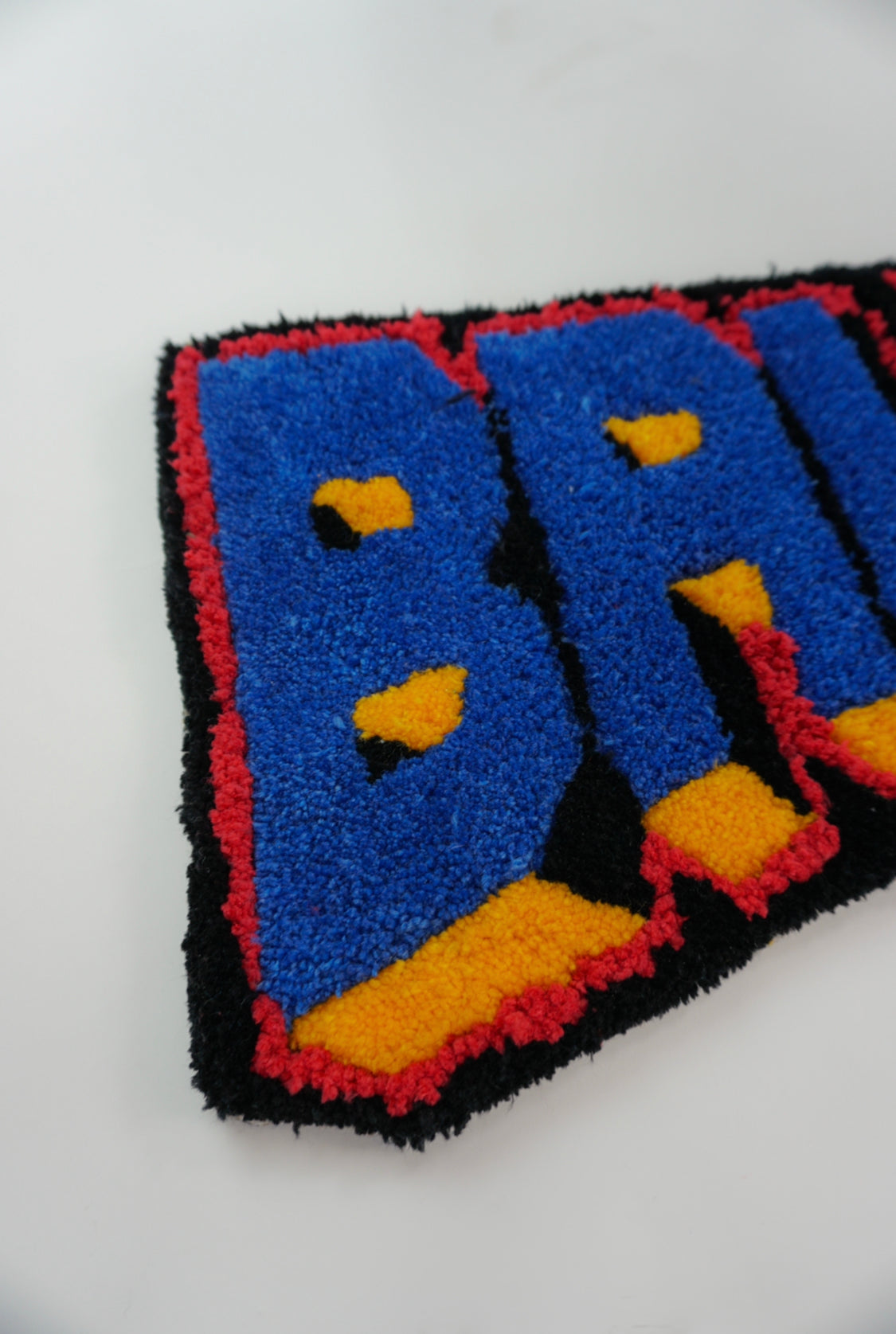 "Bones" Rug (Acrylic Yarn)