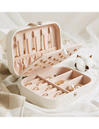 Medium Beige Jewelry Case