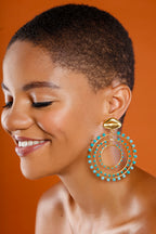 Maria Earrings Turquoise