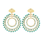 Maria Earrings Turquoise