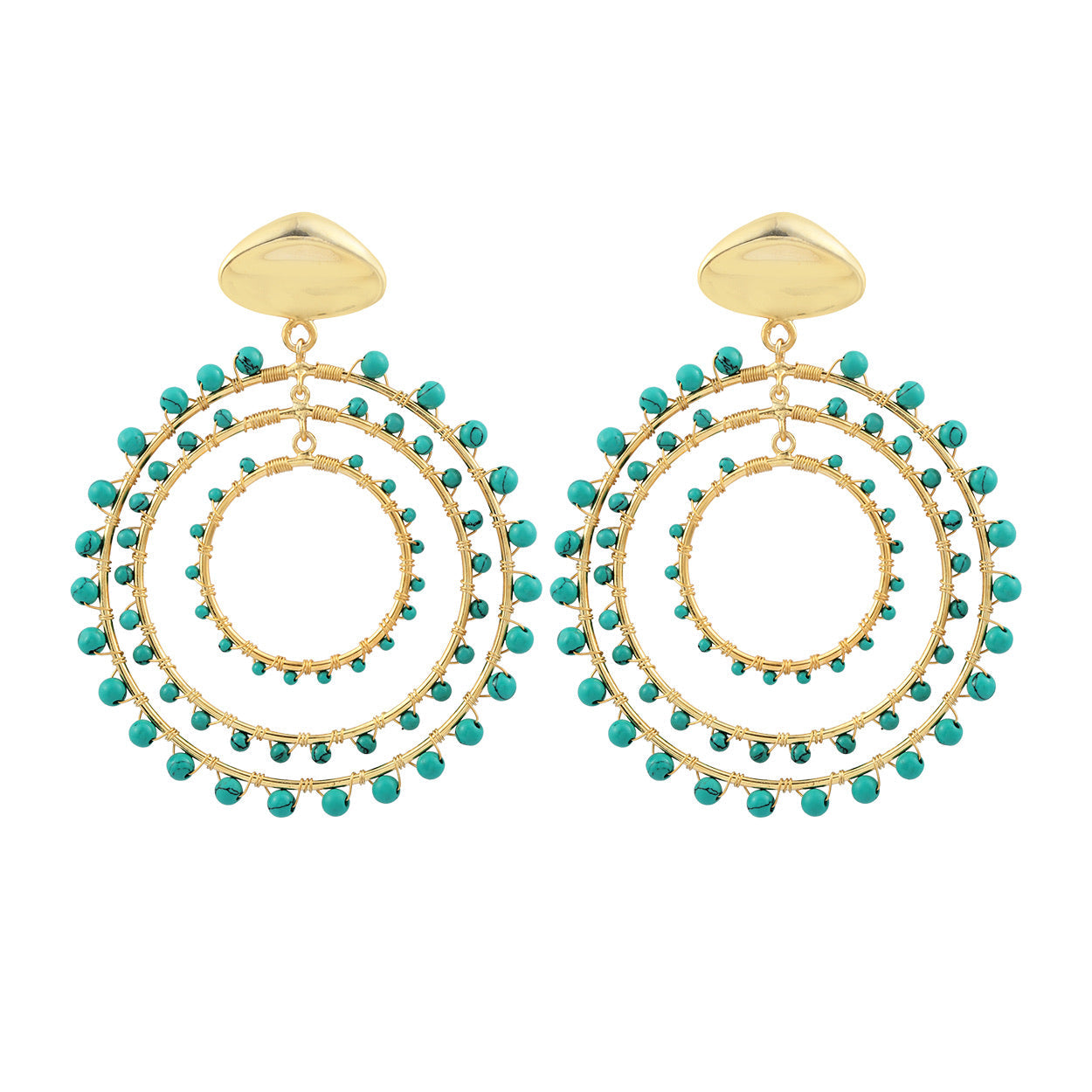 Maria Earrings Turquoise