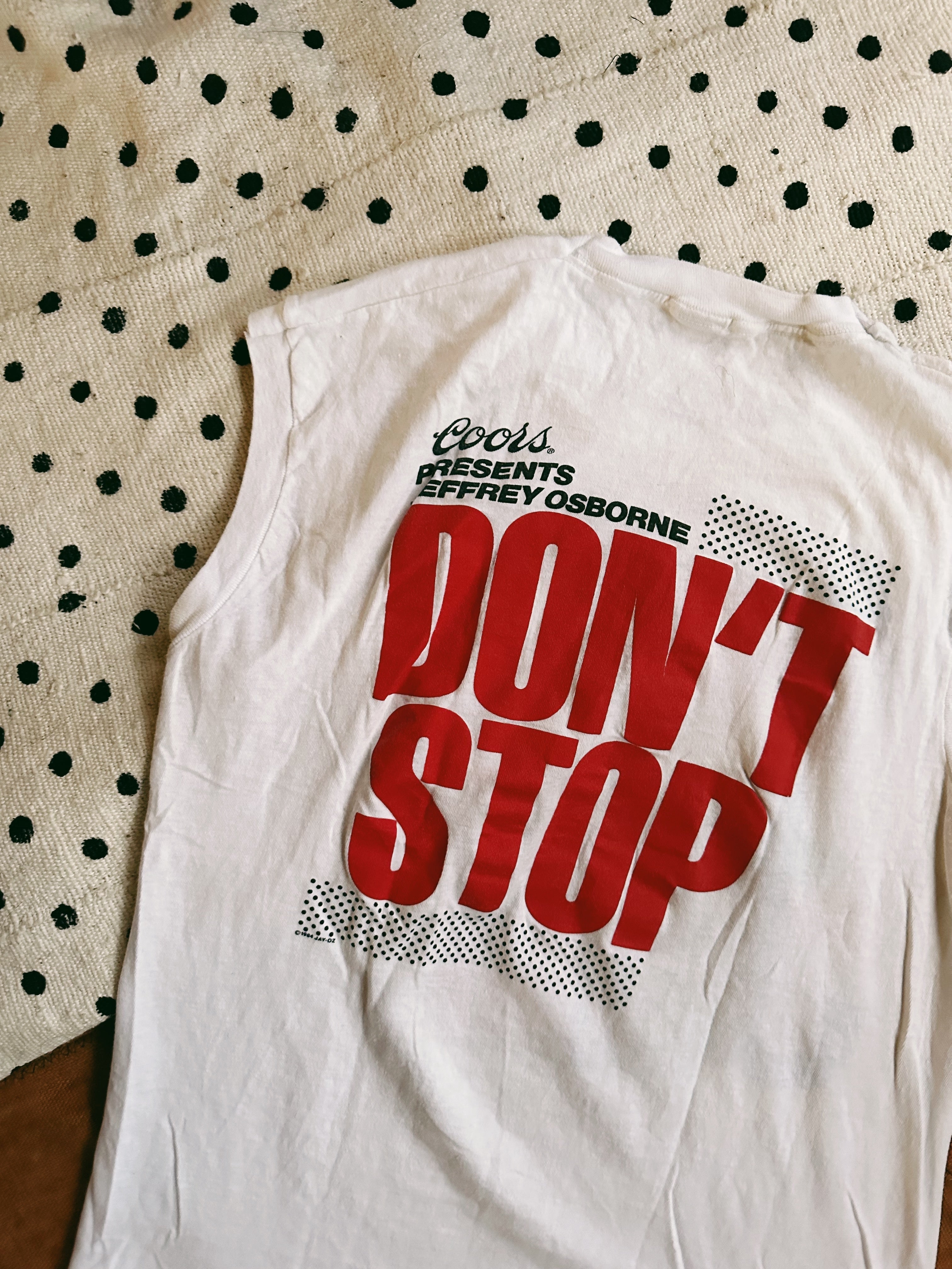 Vintage Jeffrey Osborne Concert Shirt (1984)