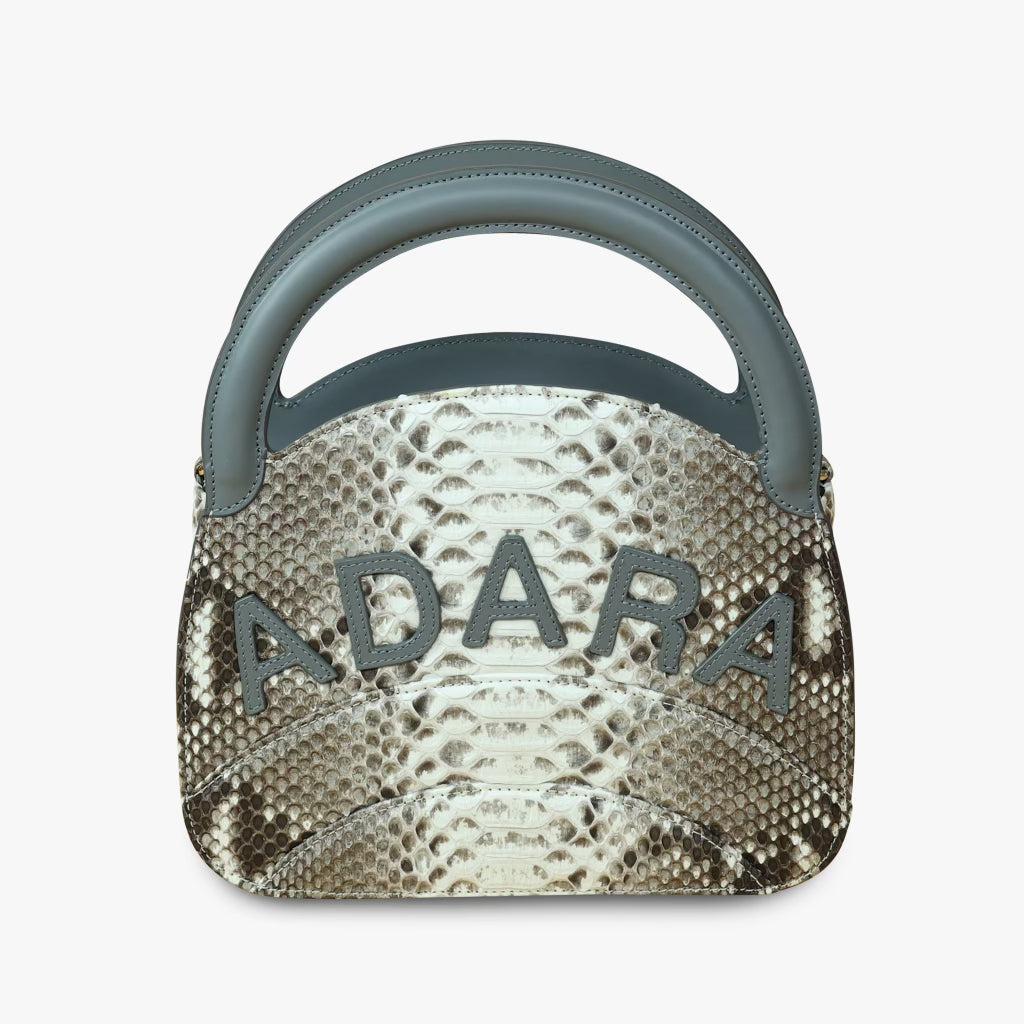 ADARA TACO  GREY OMBRÉ PYTHON