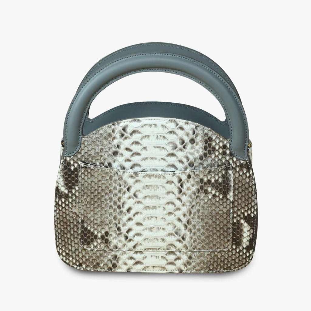 ADARA TACO  GREY OMBRÉ PYTHON