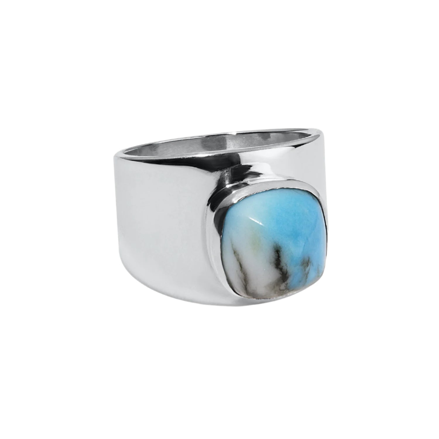 Turquoise Dome Ring | Desert Oracle, Hand-Forged