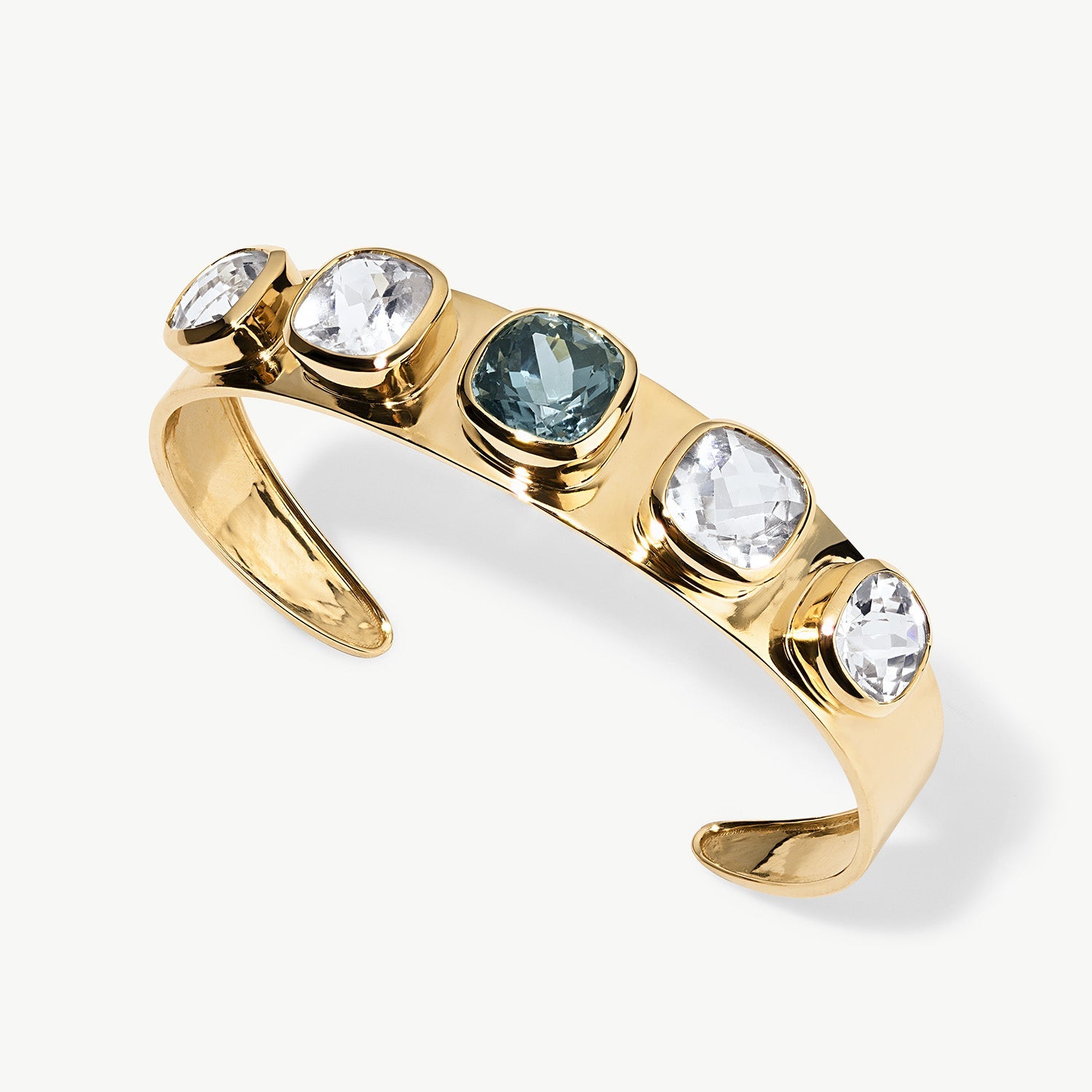 Jane Bracelet 2.0 | Indigo Current, 14K Gold with Indicolite