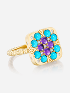 Granny Squares "Iris" Mini Ring