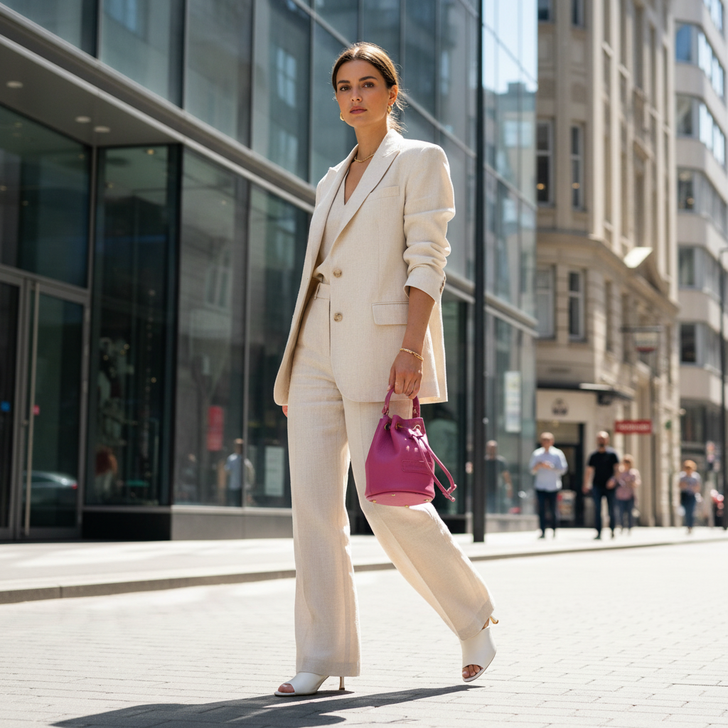 Kadiki Bag - Plum Pink Leather