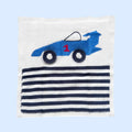 Race Car Security Blanket  | 14" x 14"