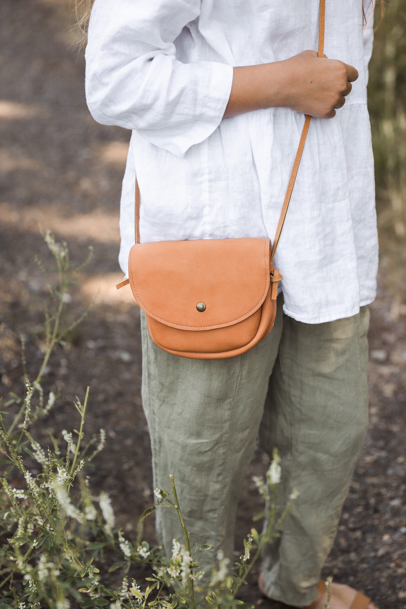 Crossbody Bag in Caramel