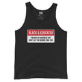 Black & Educated Tank Top
