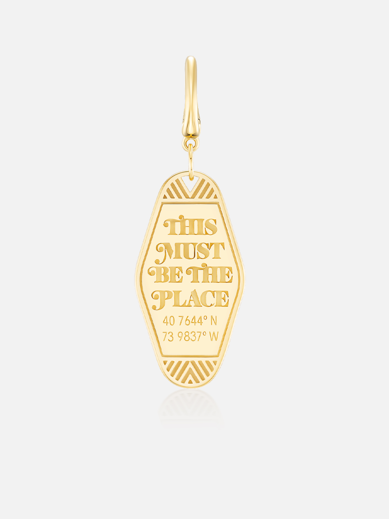 "The Place" Mini Keychain Charm