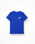 Fashion Made Me Do It Unisex Tee ROYAL/WHITE