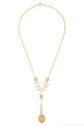J+R Fine Tostones Lariat Necklace