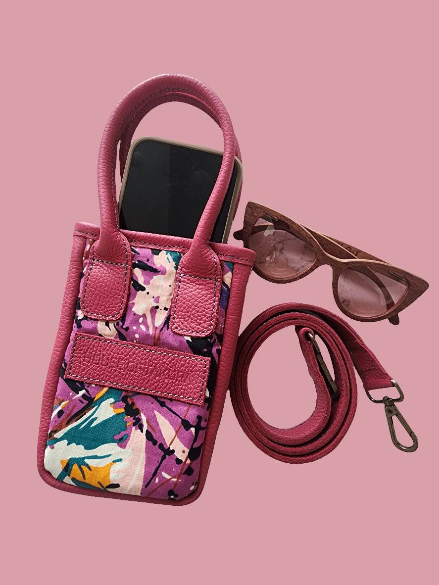 Nyams Mini Bag - Graffiti Pink