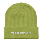 Organic Ribbed beanie hat