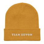 Organic Ribbed beanie hat