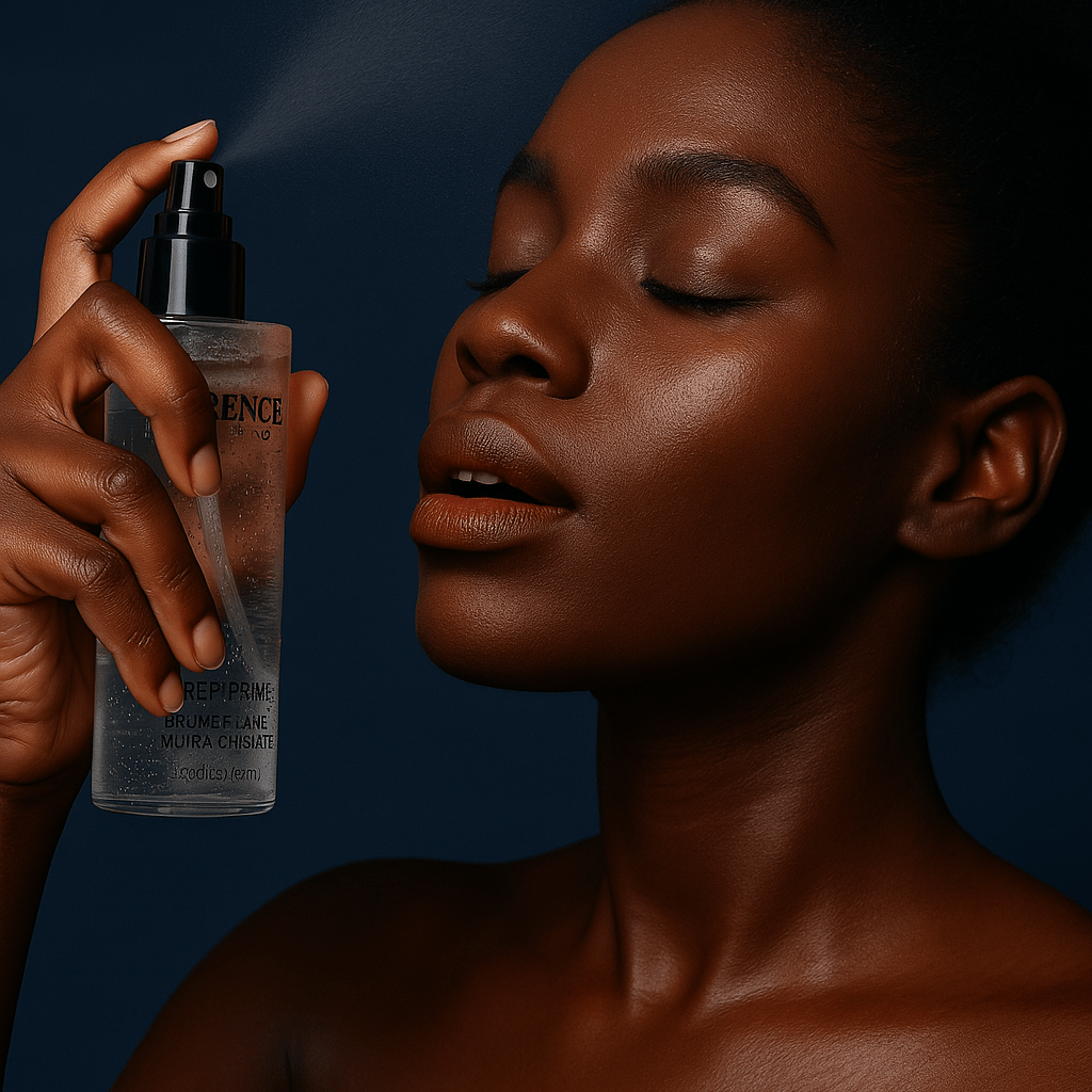 Brume fixatrice hydratante