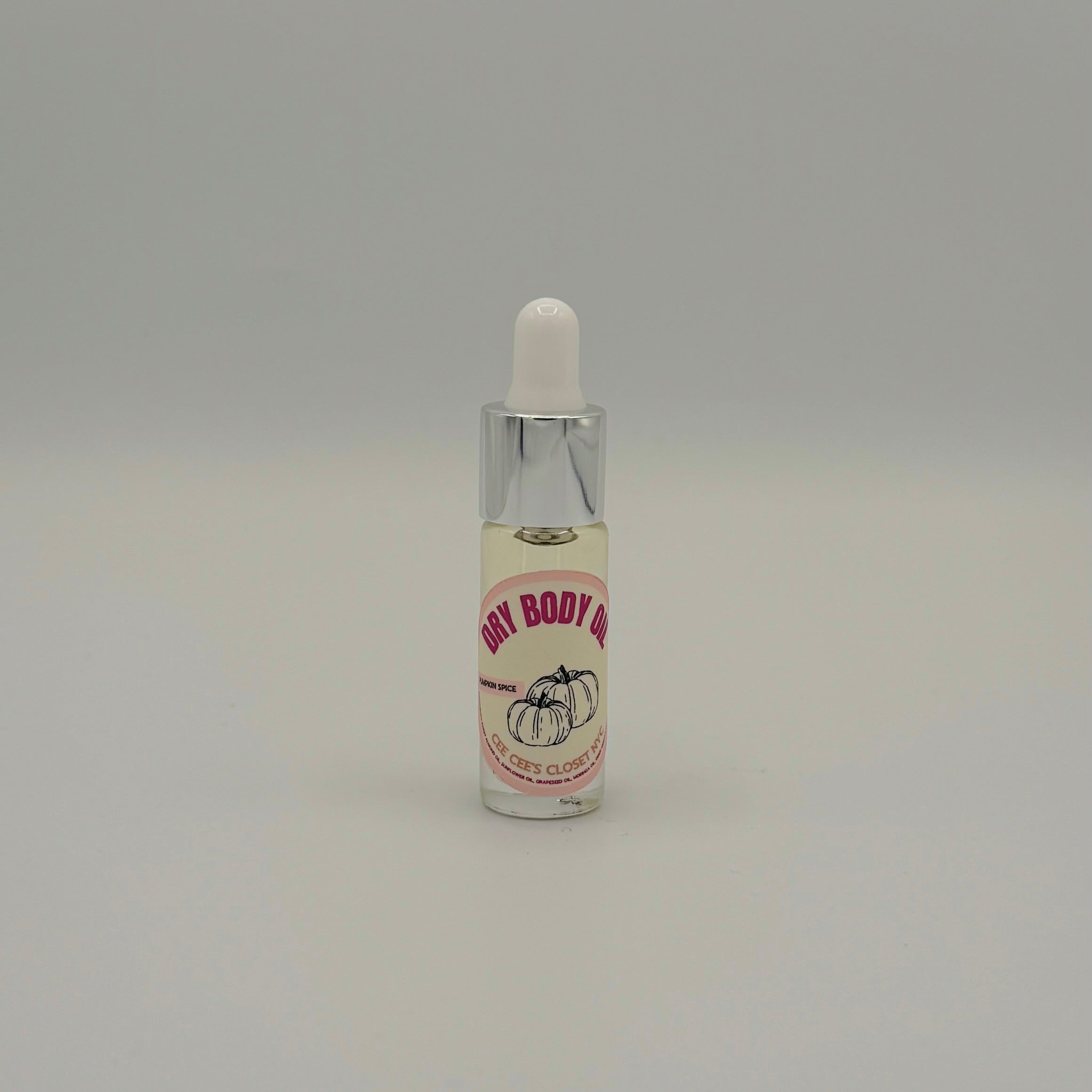 Pumpkin Spice Scented Dry Body Oil